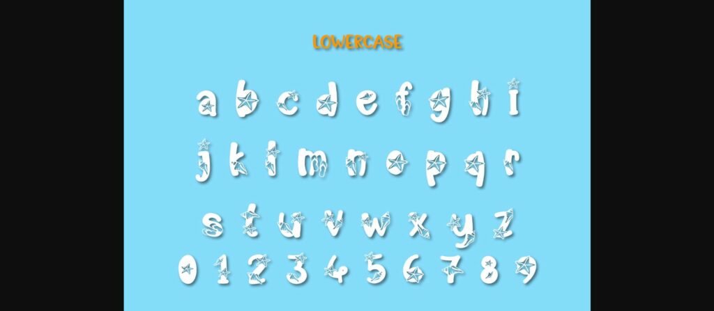 Sunny Beach Font Poster 5