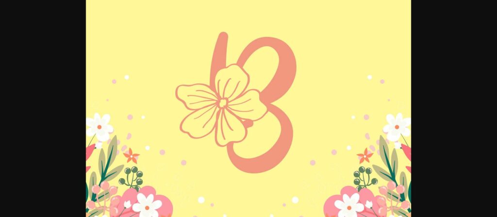 Sunshine Monogram Font Poster 4