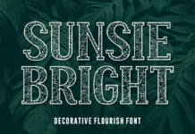 Sunsie Bright Font Poster 1