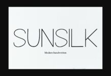 Sunsilk Font Poster 1