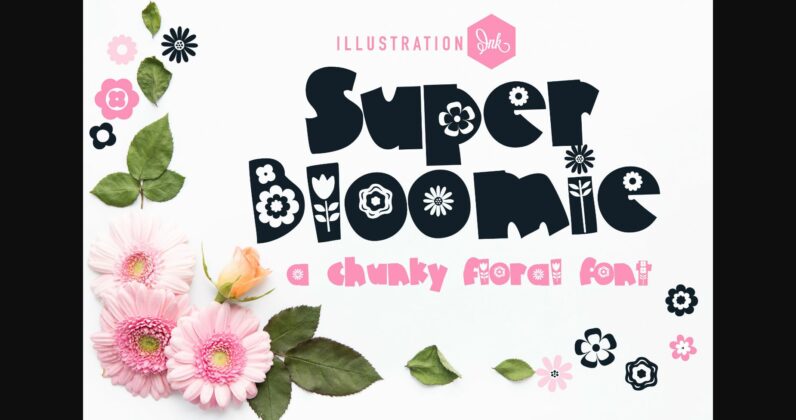 Super Bloomie Font Poster 3