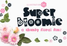 Super Bloomie Font Poster 1