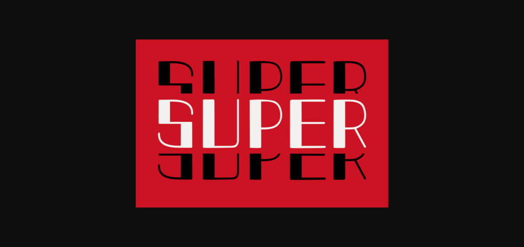 Super Font Poster 7