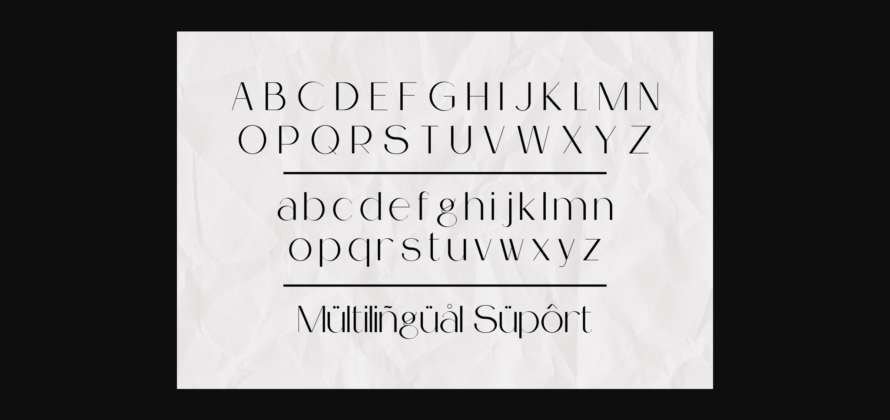 Superme Font Poster 9