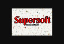 Supersoft Font Poster 1