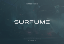 Surfume Font Poster 1