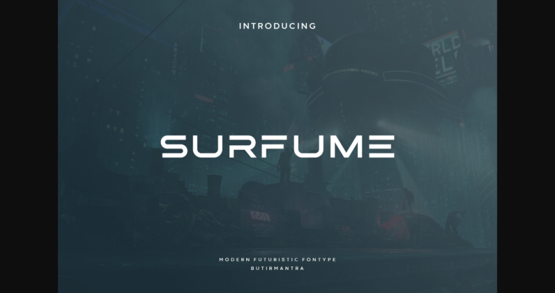 Surfume Font Poster 1