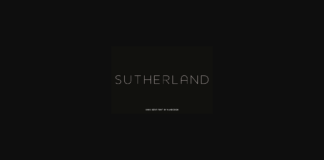 Sutherland Font Poster 1