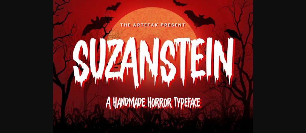 Suzanstein Font Poster 3