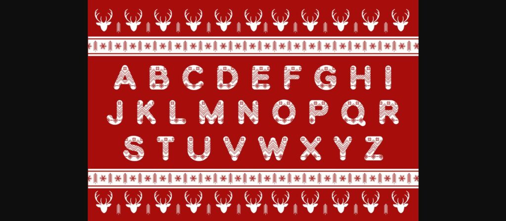 Sweater Font Poster 4