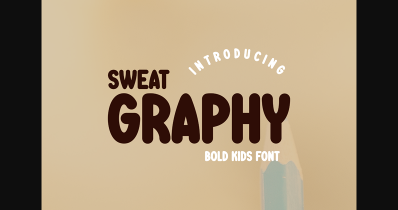 Sweatgraphy Font Poster 3