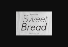 Sweet Bread Font Poster 1