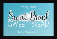 Sweet Bread Font Poster 1