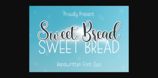 Sweet Bread Font Poster 1