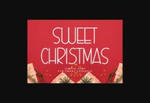 Sweet Christmas Font Poster 1