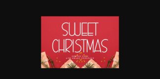 Sweet Christmas Font Poster 1