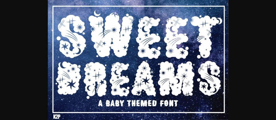 Sweet Dreams Font Poster 3