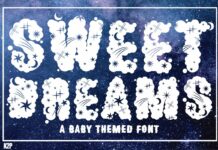 Sweet Dreams Font Poster 1