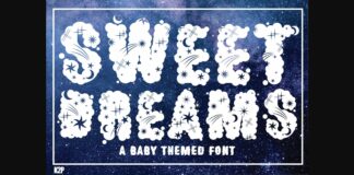 Sweet Dreams Font Poster 1