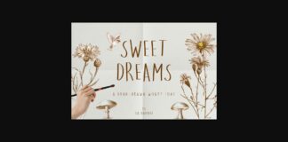 Sweet Dreams Font Poster 1