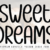 Sweet Dreams Font