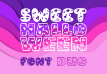 Sweet Halloween Duo Font Poster 1