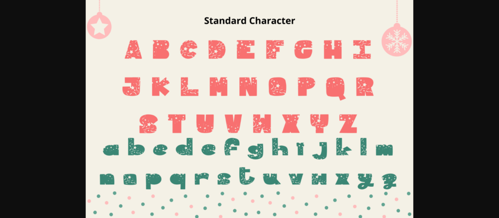 Sweet Holiday Font Poster 7