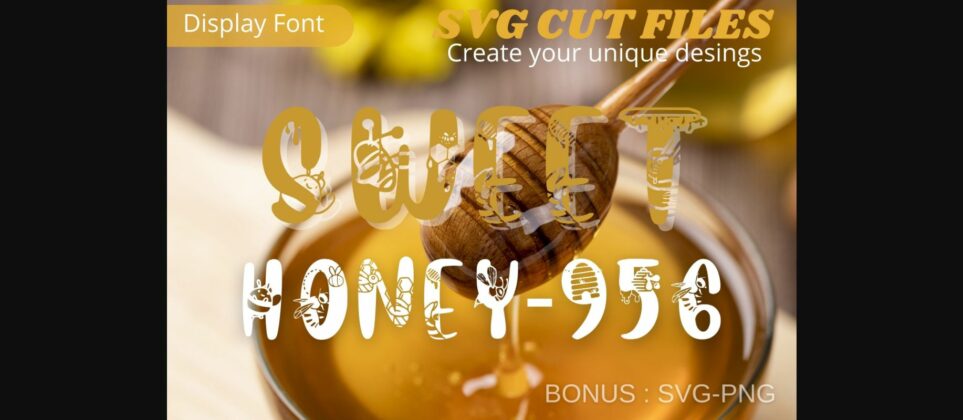 Sweet Honey Font Poster 3