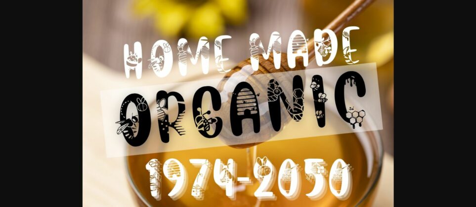 Sweet Honey Font Poster 4