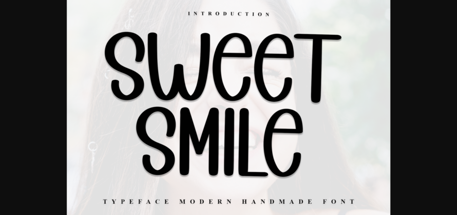 Sweet Smile Font Poster 3