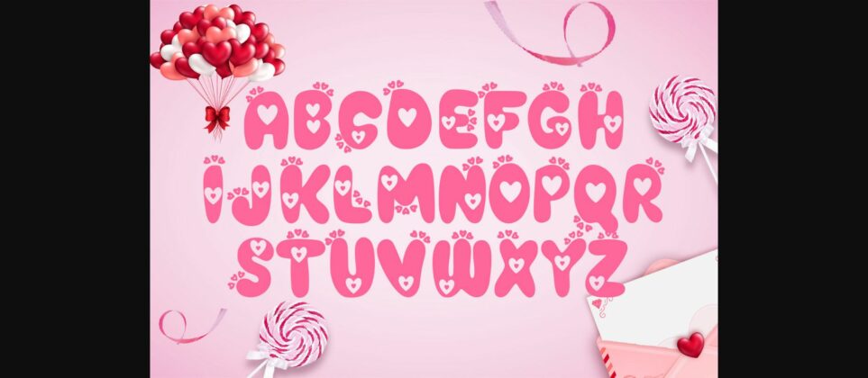 Sweethearts Font Poster 4