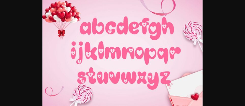 Sweethearts Font Poster 5