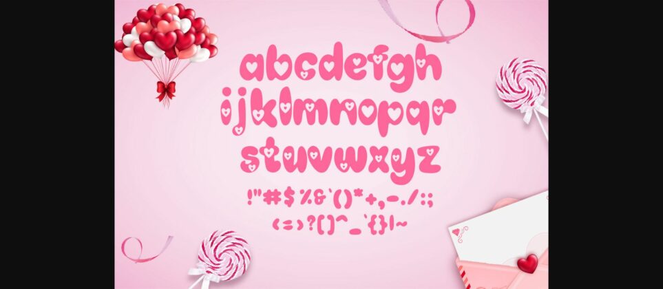 Sweethearts Font Poster 6