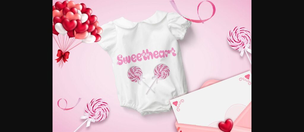 Sweethearts Font Poster 7