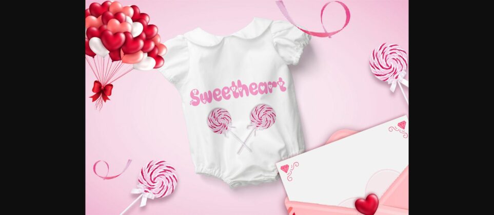 Sweethearts Font Poster 7
