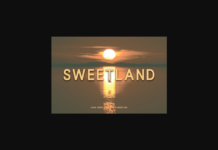 Sweetland Font Poster 1