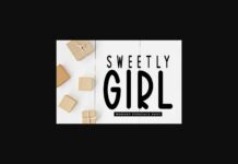 Sweetly Girl Font Poster 1