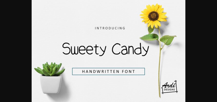 Sweety Candy Font Poster 3