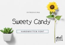 Sweety Candy Font Poster 1