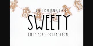 Sweety Font Poster 1