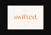 Swifted Font Poster 1