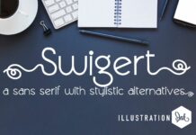 Swigert Font Poster 1