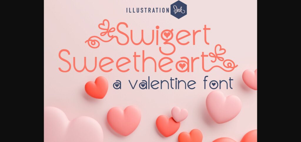Swigert Sweetheart Font Poster 3