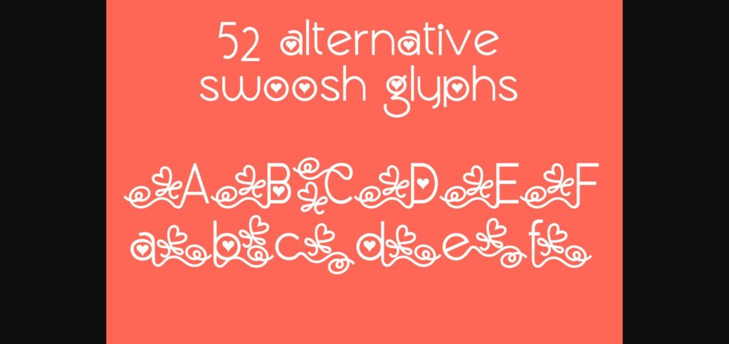 Swigert Sweetheart Font Poster 8