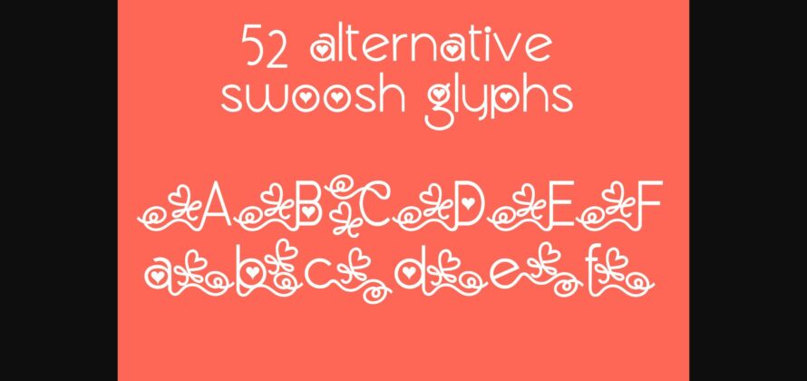 Swigert Sweetheart Font Poster 8