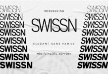 Swissn Font Poster 1