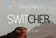 Switcher Font Poster 1