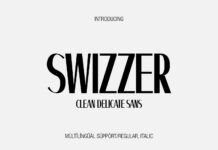 Swizzer Font Poster 1