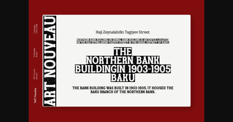 TA Bankslab Art Nouveau Poster 3