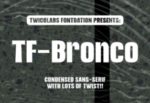 TF-Bronco  Font Poster 1